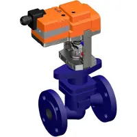 Belimo Klepafsluiter DN50 Flens 15mm Slag Kvs40 24VAC/DC 150s 2-10V 1000N IP54 H650S/NV24A-SR-TPC
