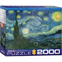 Eurographics Sterrennacht, Van Gogh. Sterrennacht, Van Gogh