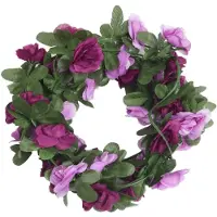 vidaXL Bloemenslingers 6 st 250 cm lente lichtpaars