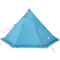 vidaXL Tipitent 5-persoons waterdicht blauw