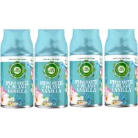 Air Wick Spring Breeze & Island Vanilla - Voordeelverpakking 4 x 250 ml
