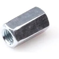 Hoenderdaal Koppelmoer M8x24mm verzinkt staal - 100 stuks