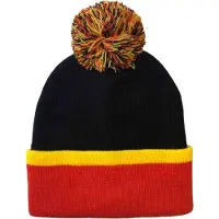 Folat Beanie Belgie | warme belgische muts (rood, geel en zwart)