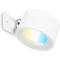 B.K.Licht - Wandlamp zonder stroomaansluiting, met accu, magnetisch afneembaar, 360 graden