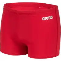 Arena Zwembroek Boys Team Swim Short Solid Black White-10 - 11 jaar