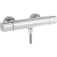 Blaufoss Bodan thermostatische douchekraan Glanzend Chroom