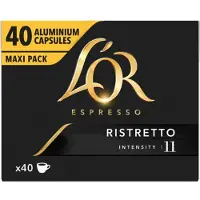 L'OR 5x Espresso Koffiecups Ristretto 40 Stuks