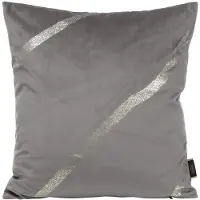 Eurofirany BLINK Decoratieve Kussensloop 45x45 cm Grijs/Licht Goud