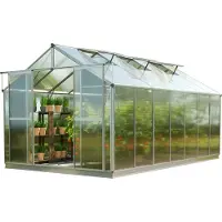 GFP 225 x 449 cm Tuinkas, incl. Actieset - XL, 6 mm kanaalplaten