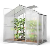 GFP 192 x 131 cm Tuinkas, incl. Actieset - XL, 6 mm kanaalplaten