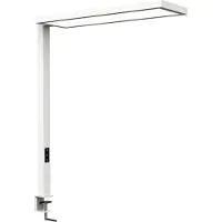 MAUL LED-clip-on tafellamp MAULsenja, 87 W, 15150 lm, 2700-5700 K, direct/indirect licht, dimbaar, bewegings-/lichtsensor, aluminium, wit