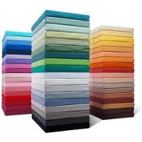Sleepworld Hoeslaken Jersey Plus-160 x 200/220-Granat