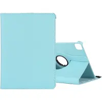 Rico Vitello Hoesje geschikt voor Apple iPad pro 11 2020 inch 360° Draaibare Wallet case /flipcase stand/ hardcover achterzijde/ kleur Lichtblauw