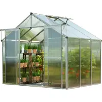 GFP 225 x 195 cm Tuinkas, 8 mm kanaalplaten