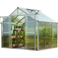 GFP 225 x 195 cm Tuinkas, 6 mm kanaalplaten