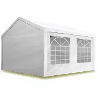 TOOLPORT Partytent 4x5 m, PE 350, wit