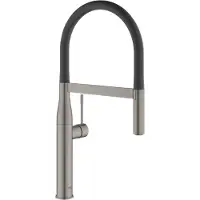 GROHE Keukenmengkraan Essence New Professionele Spray Hard Graphite Geborsteld