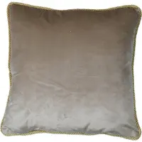 Mars & More kussen fluweel goud champagne 45x45cm