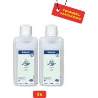 Baktolin 2 x Baktolan Pure Wash Handzeep 500ml - Voordeelverpakking