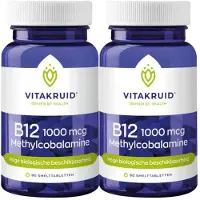Vitakruid 2x B12 Methylcobalamine 1000 Mcg 90 tabletten