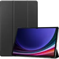 Just in Case Smart Tri-Fold Samsung Galaxy Tab S10 Ultra / S9 Ultra Book Case Zwart