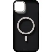 Nudient Form Hoesje MagSafe iPhone 14 Plus Hoesje Zwart