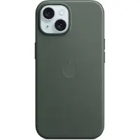 Apple iPhone 15 FineWoven Back Cover met MagSafe Evergreen