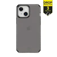 Itskins SpectrumClear Level 2 Shockproof Back Cover voor Apple iPhone 13 - Grijs