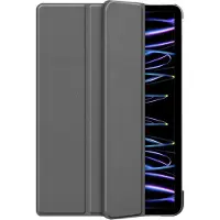 Just in Case Tri-Fold Apple iPad Pro 12.9 inch (2022/2021) Book Case Grijs