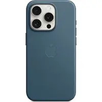 Apple iPhone 15 Pro FineWoven Back Cover MagSafe Oceaanblauw