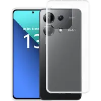 Just in Case Soft Design Xiaomi Redmi Note 13 4G Back Cover Transparant