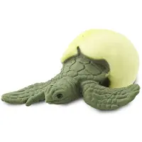 Safari Ltd Sea Turtle Hatchlings Good Luck Minis Figuur