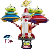 Beast Kingdom Toys Diorama Stage Alien Spin Ufo Figure Blauw
