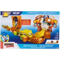 Sonic Deluxe Sonic Go Go Racers Playset Figure Veelkleurig Kinderen