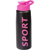 Concorde Bidon drinkfles/waterfles fuchsia roze 850 ml - Sportfles/sportbidon
