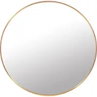 Viking Choice Ronde spiegel - wandspiegel - ø 80 cm - goud