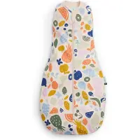 ErgoPouch Cocoon inbaker slaapzak -1,0 Tog - 2-in-1 Slaapzak - Combi Slaapzak Baby + Inbakerslaapzak - Slaapzakken - Slaapzak 60 cm - Fruit Salad