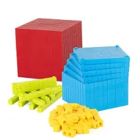 Miniland Activiteitenset, 10 stuks, geel. Geel, one size