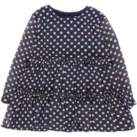 Boboli Chiffon Korte Jurk Met Lange Mouwen