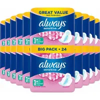 Always 10x Maandverband Normal 24 Stuks