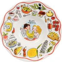 Blond Amsterdam , Pasta: diep bord 24 cm Buon Appetito