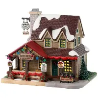 Lemax Three Black Bears Bar & Grill 18x23x21 cm Kersthuisje
