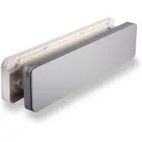 Homebox brievenbus - buitenklep geanodiseerd aluminium binnenklep RAL9001