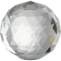 J-Line presse-papier Bal - kristal - transparant - medium