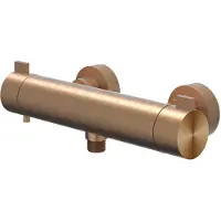 Ivy Aia Tribe Douchethermostaatkraan opbouw cooltouch RVS316 geborsteld mat koper PVD