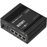 Teltonika RUTM11 bedrade router Gigabit Ethernet Zwart