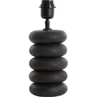 Light & Living Tafel lamp - zwart - BUDONGO - hout - losse lamp - E27 - 7043412 -