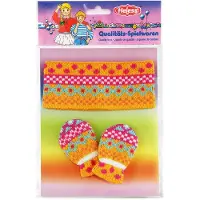 Heless Poppenkleding Hoofdband Met Wanten Oranje 35-45 Cm