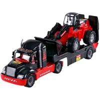 Cavallino Toys Mammoet Torpedo Vrachtwagen met Bulldozer, Schaal 1:16