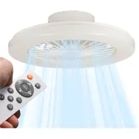 Led's Light LED’s Light plafondventilator met verlichting 48 cm – Ventilatiesnelheid en bediening met afstandsbediening - Wit